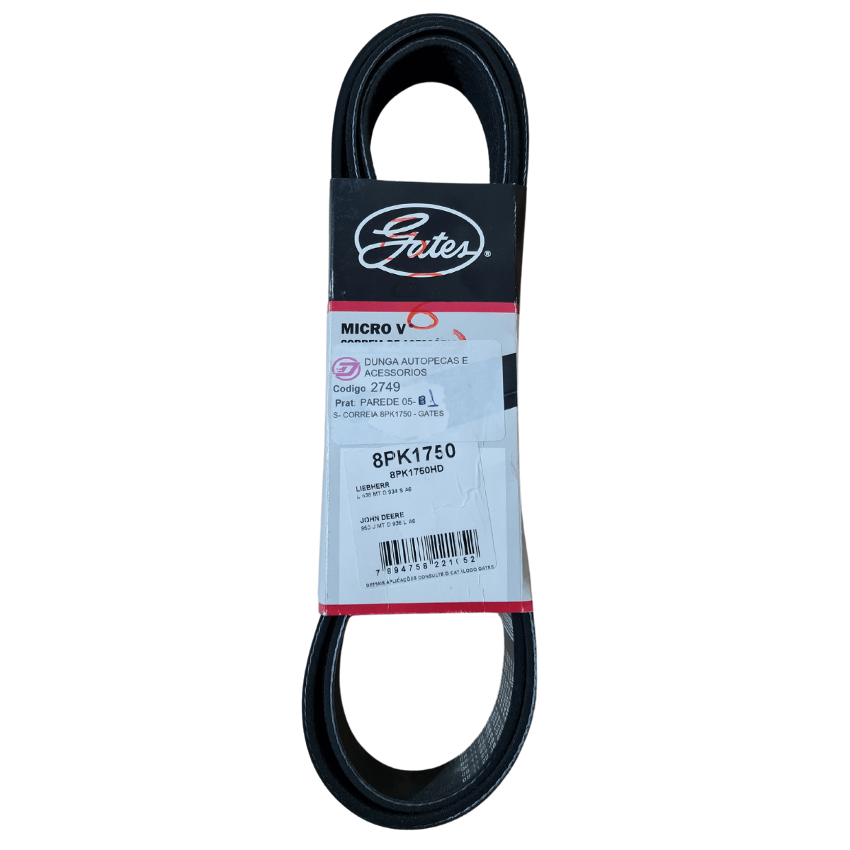 CORREIA MULTI V - 8PK1750