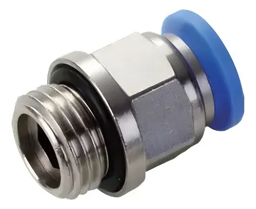 CONECTOR MACHO P/TUBO 8MM X 3/8"BSP - PC08G03