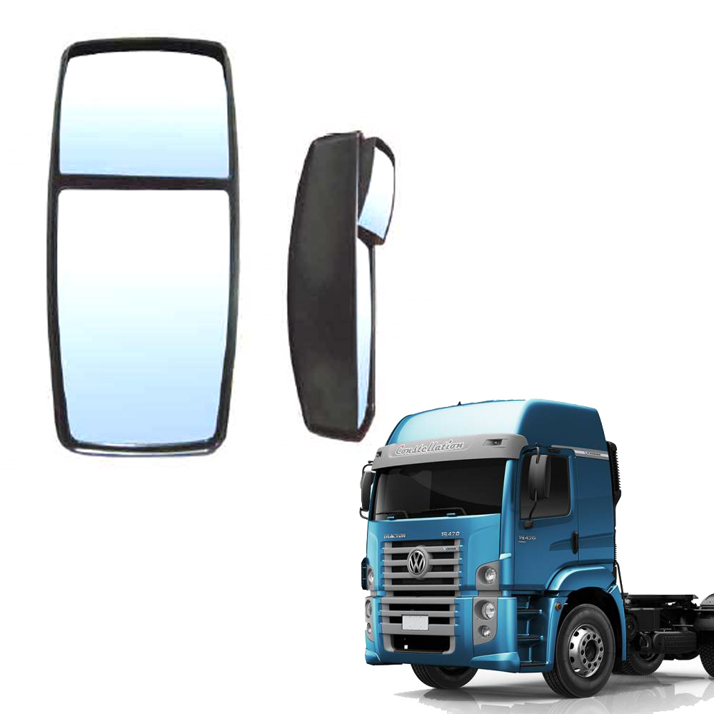 CONJUNTO ESPELHO RETROVISOR LE BIPARTIDO ELETRICO CONVEXO - RWQE35CCE