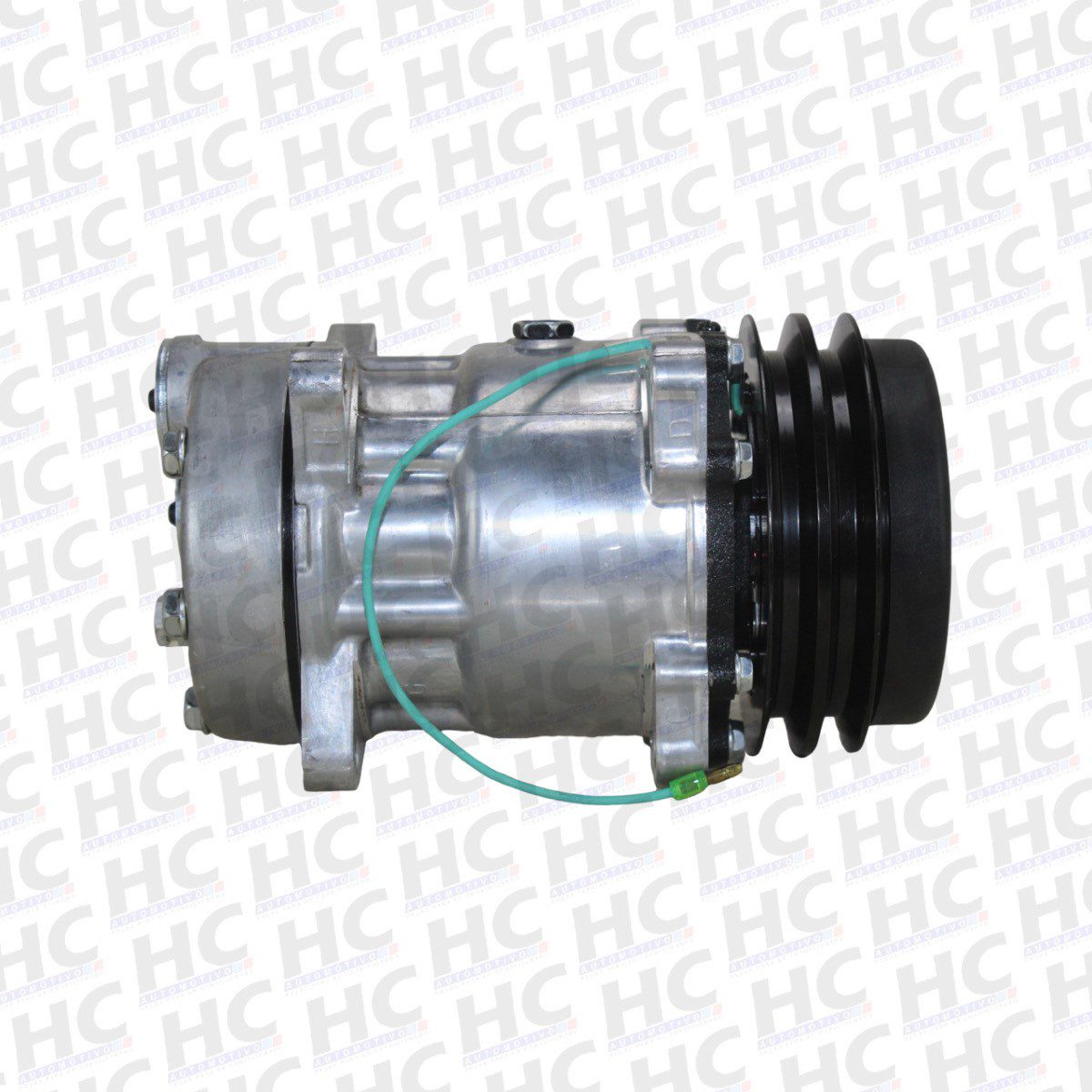 COMPRESSOR AR CONDICIONADO 24V  7H15 C/ EMB. MAGNETICA 123MM - YN437190-1280RC