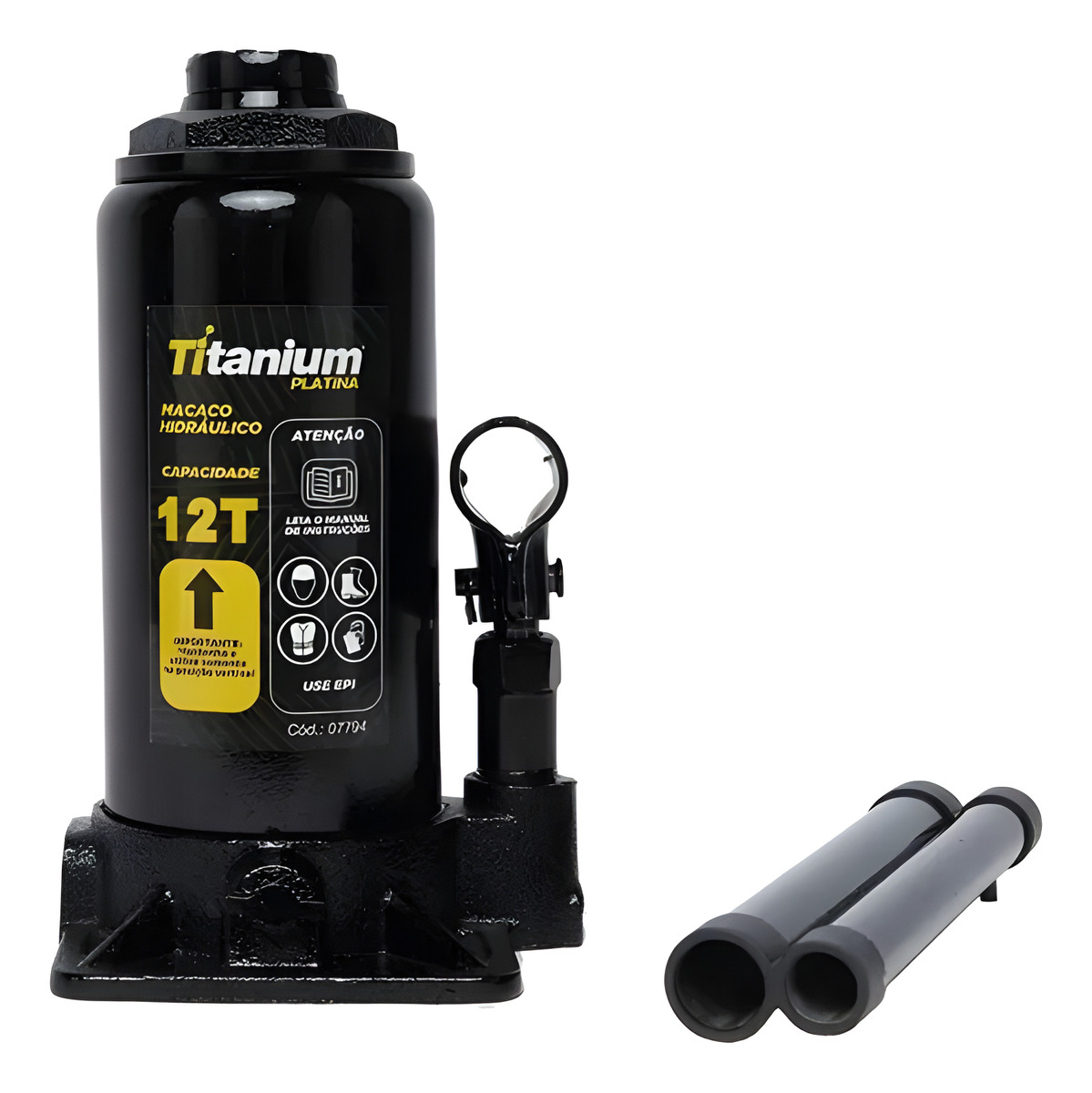 MACACO HIDRAULICO TIPO GARRAFA 12 TON. - 7794
