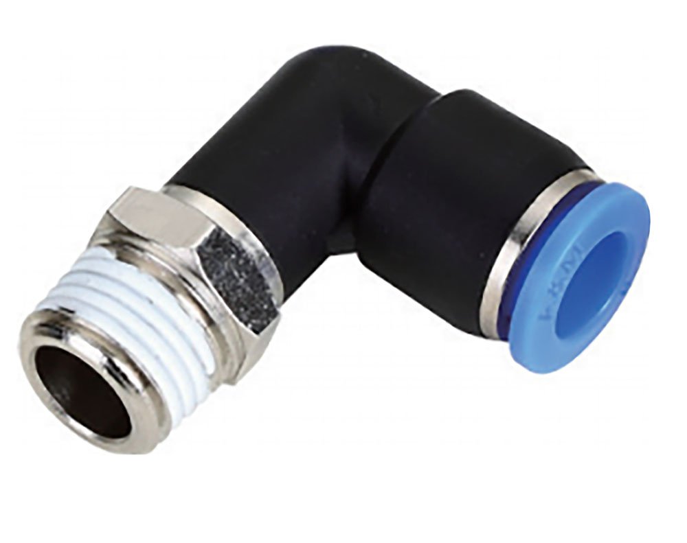 COTOVELO MACHO GIRATORIO P/TUBO 4MM ROSC - PL04M5