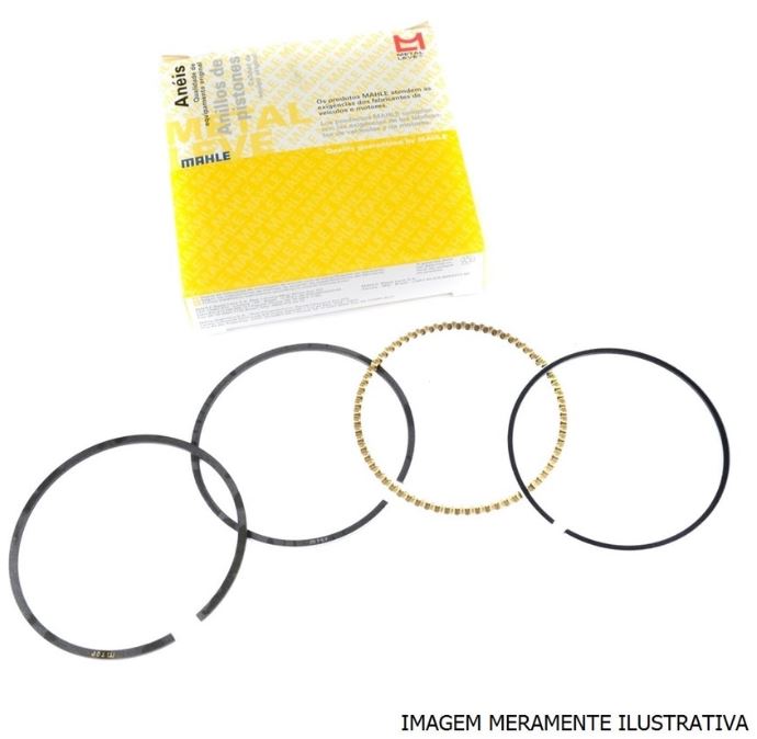 ANEIS MOTOR SCANIA DS/C14 1CIL. 3CAN. STD - 06136G0