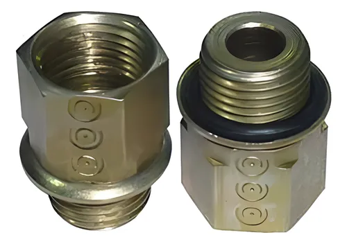 CONEXAO NIPLE MACHO M16X1,5 X FEMEA 3/8" - 521750