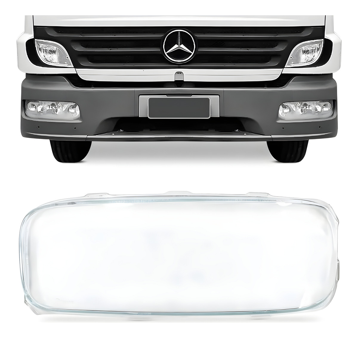 LENTE FAROL ATEGO LE LISA - 8264410