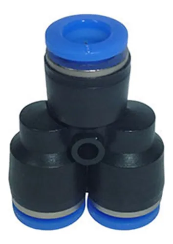 CONEXAO EMENDA Y PLASTICA 08MM - 521123