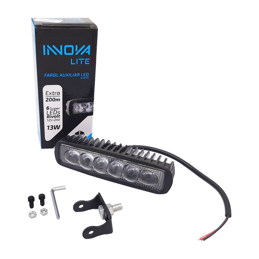 FAROL DE LED AUXILIAR BARRA LONGO ALCANCE - IL6005