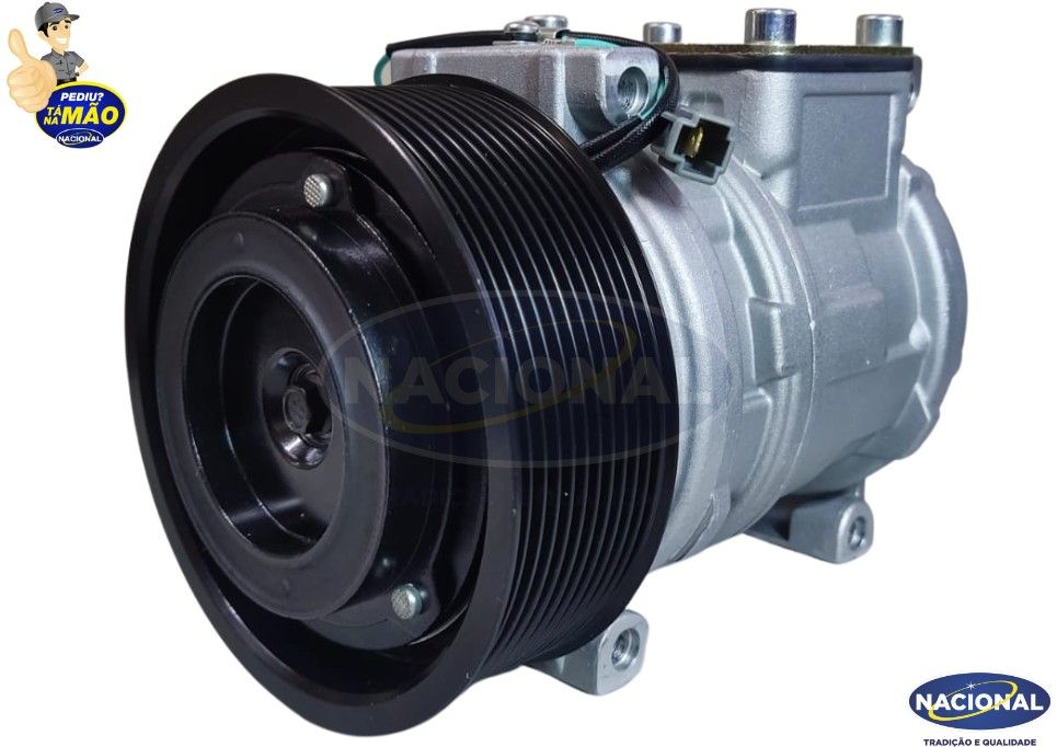 COMPRESSOR AR CONDICIONADO 24V POLIA 11PK 130MM - RI600257