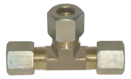 CONEXAO TEE UNIAO ACO P/TUBO 10MM - 74302010002