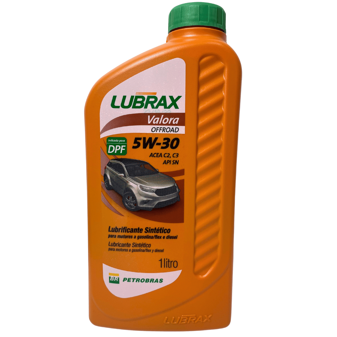 OLEO LUBRAX 5W30 AUTO ACEA C2 C3 SINTETICO  - 1L - 1.026.716