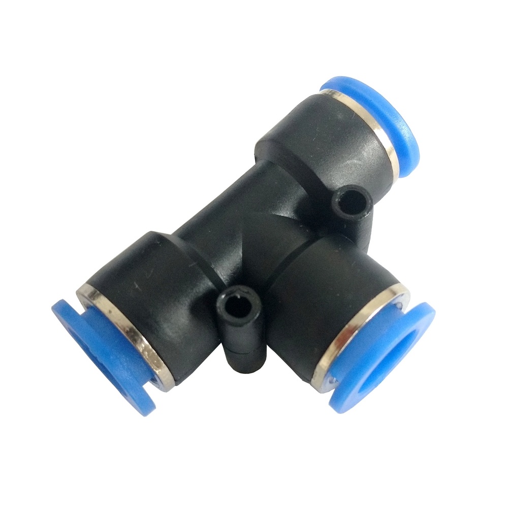 CONEXAO TEE PLASTICA P/TUBO 3/16 OU 5MM - 522897