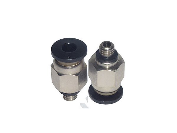 CONECTOR MACHO TUBO 4MM ROSCA M5 - PC04M5