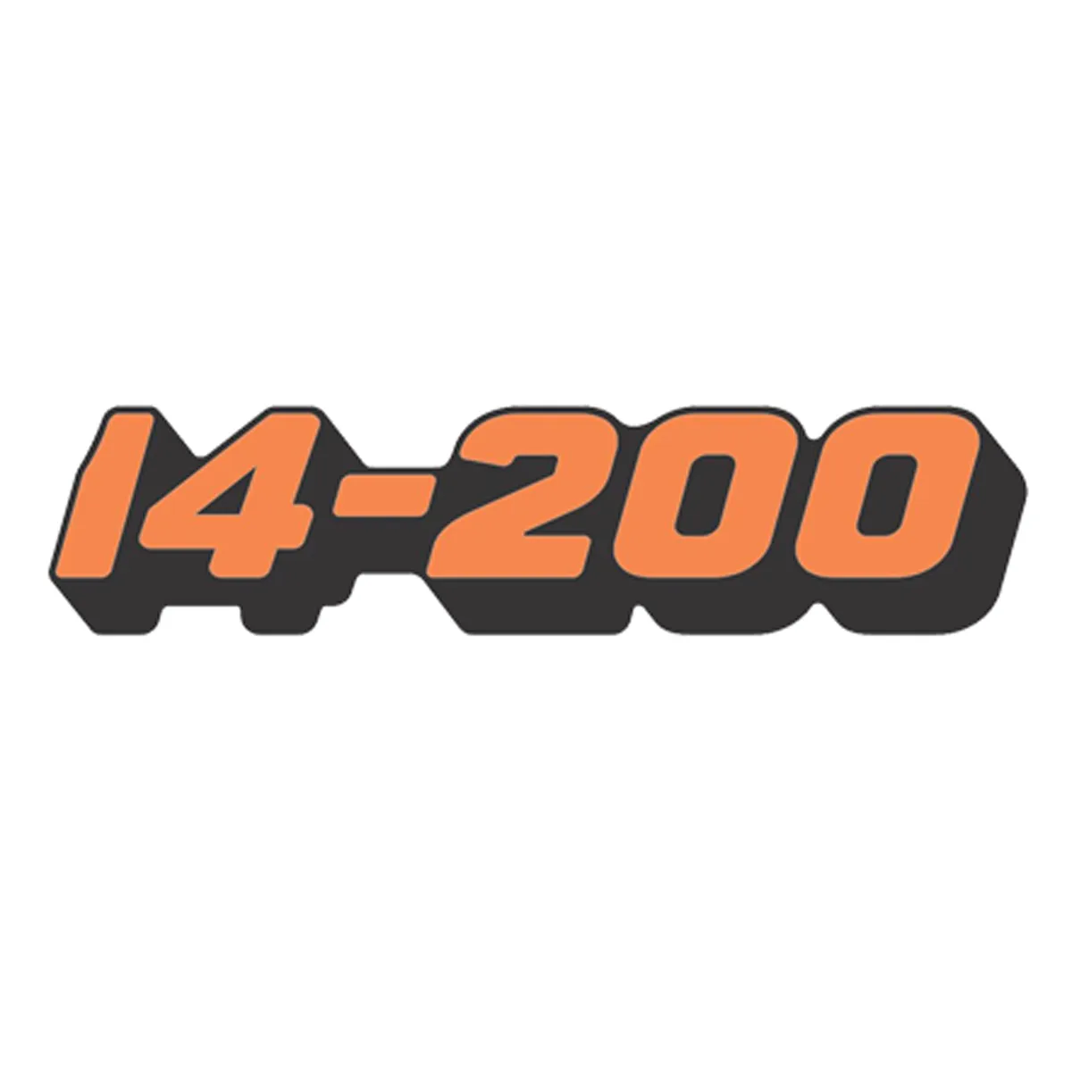 EMBLEMA 14150 LARANJA - TAE853751