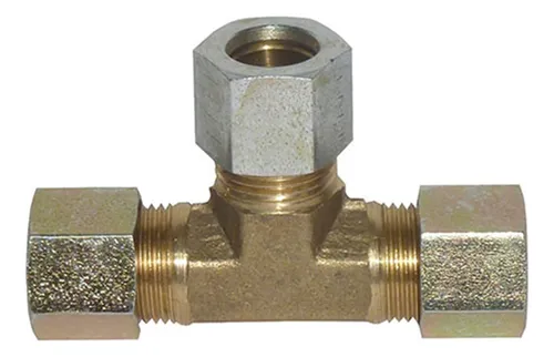 CONEXAO TEE UNIAO ACO P/TUBO 14MM - 74302014002