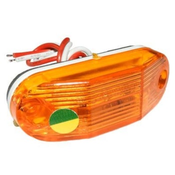 LANTERNA LATERAL AMARELA C/  SUPORTE LD LE - 896182301