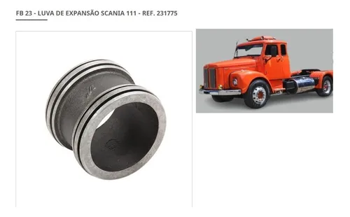 LUVA EXPANSAO SCANIA - FB23