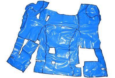 TAPETE VINIL AZUL COM CAPUZ - 2VC863709A