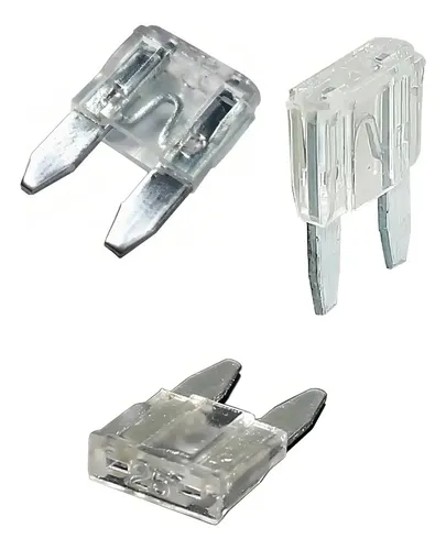 FUSIVEL LAMINA ENGATE 25 AMP (CRISTAL) - 527785