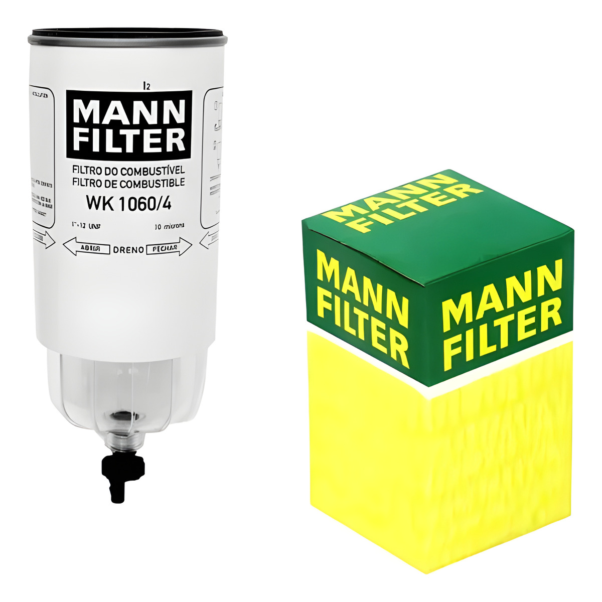 FILTRO COMBUSTIVEL SEPARADOR AGUA C/COPO PLUS - FTKC00607-00009121