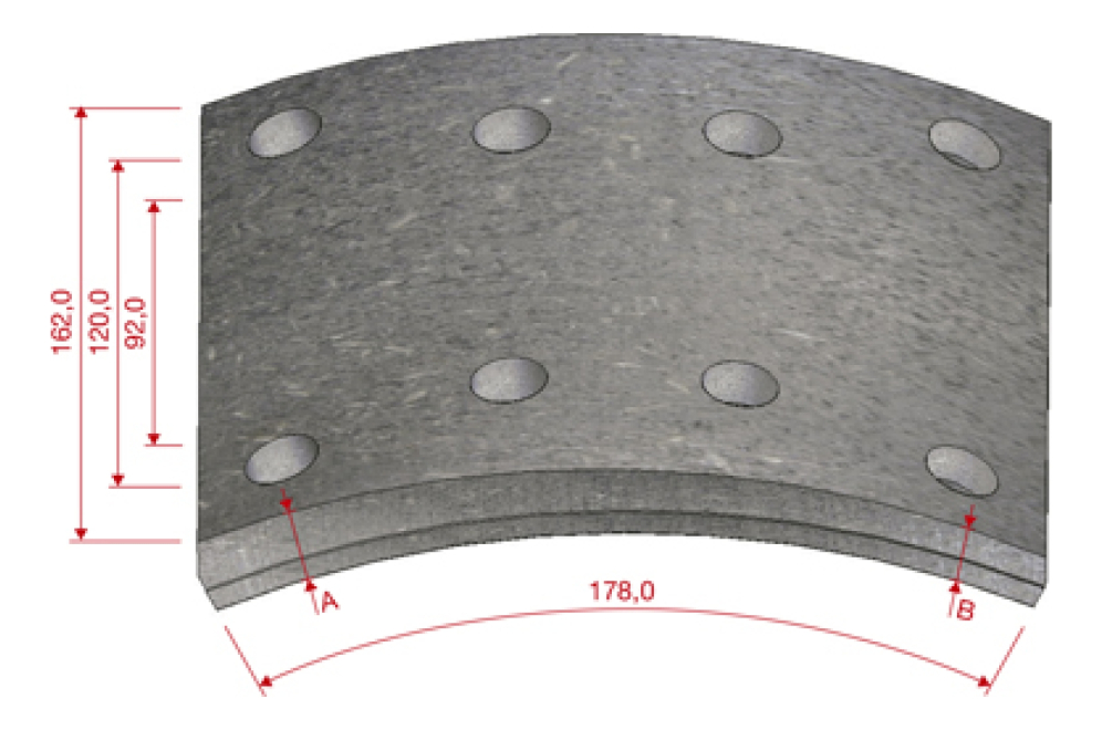 JG.LONA FREIO DIANTEIRO 2X DM584DNA28XX - ML0925A