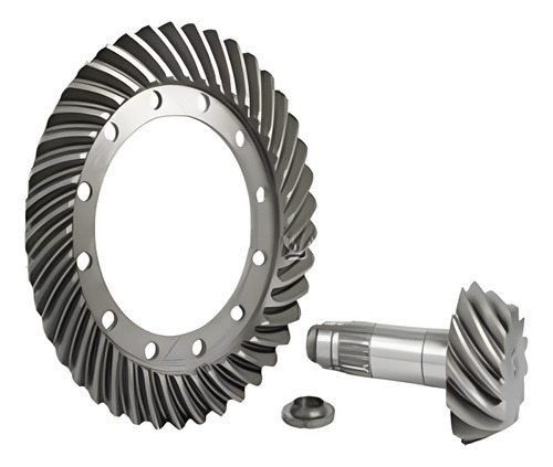 COROA E PINHAO 12X41 RAT 3.42   DIFERENCIAL RB662  24 ESTRIAS DENTES INVERTIDOS - 1540464