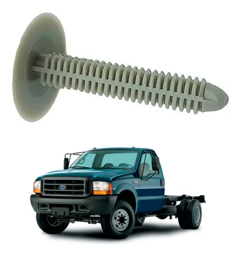 RETENTOR PAINEL ACABAMENTO LATERAL CURVAO CINZA - E7EZ6302354AAA