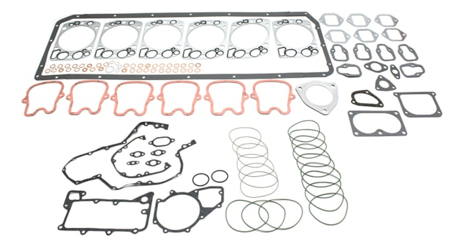 JOGO JUNTAS MOTOR C/ RETENTOR E ANEL CAMISA - 80281