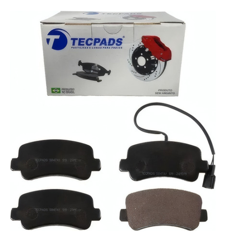 PASTILHA FREIO DIANT/TRASEIRO - 1505380