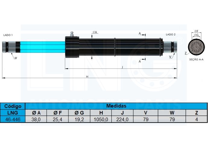 COLUNA DIRECAO - 8124194