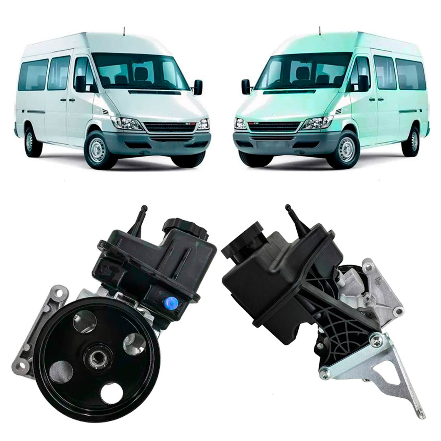 BOMBA DIRECAO HIDRAULICA MBB SPRINTER 315/415/515 CDI - NBH0026