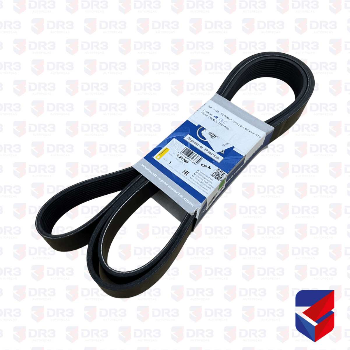 CORREIA ALTERNADOR 10PK2495 - 2447572