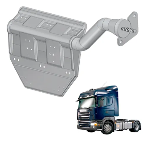 SUPORTE PARALAMA TRACAO TRASEIRA ESQUERDO - F2157A