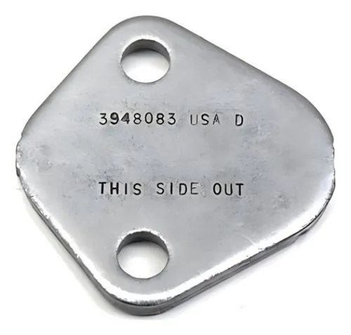 PLACA TAMPA BOMBA TRANSFERENCIA OLEO COMBUSTIVEL MOTOR ISB 6CT - 3948083