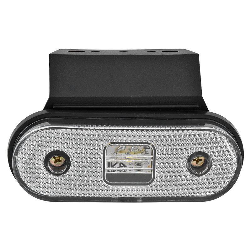 LANTERNA LATERAL LED COM RETRORREFLETOR CRISTAL CAMINHOES CARRETAS	 - 522731