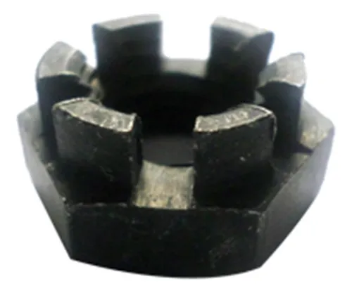 PORCA CASTELO BAIXA - M12 X 1,5 C/COROA - CHAVE 19 POL. - 000937012000