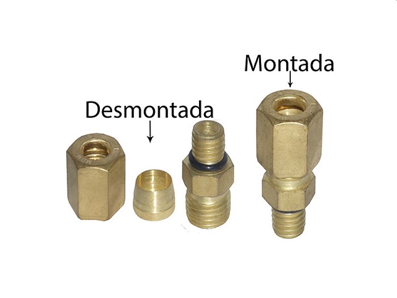 CONEXAO MACHO C/ORING TUBO 6 M14X1,50 - 307256