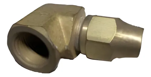 COTOVELO TUBO 6MM ROSCA 1/8 NPT ( PLASTICO ) - PL0601