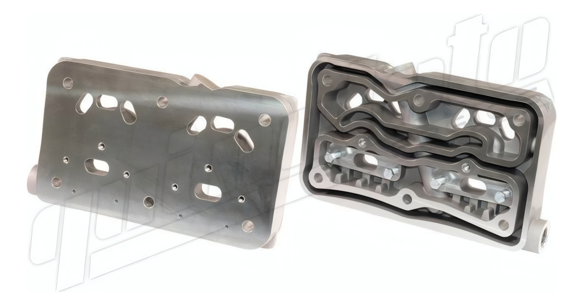 CABECOTE COMPRESSOR DE AR (85MM - GOVERNADO M16) - 1666CBGM16