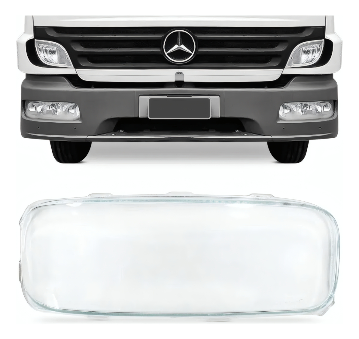 LENTE FAROL ATEGO LD LISA - 8264510