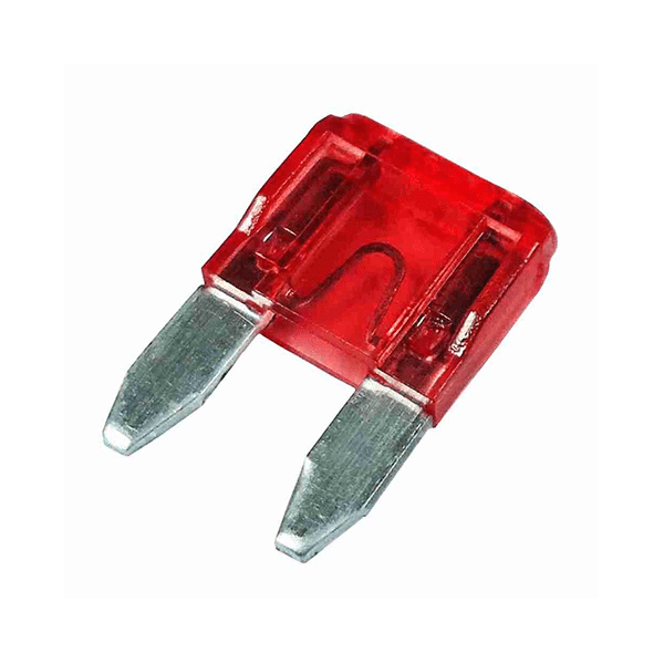 FUSIVEL MINI LAMINA 10A VERMELHO - 528018