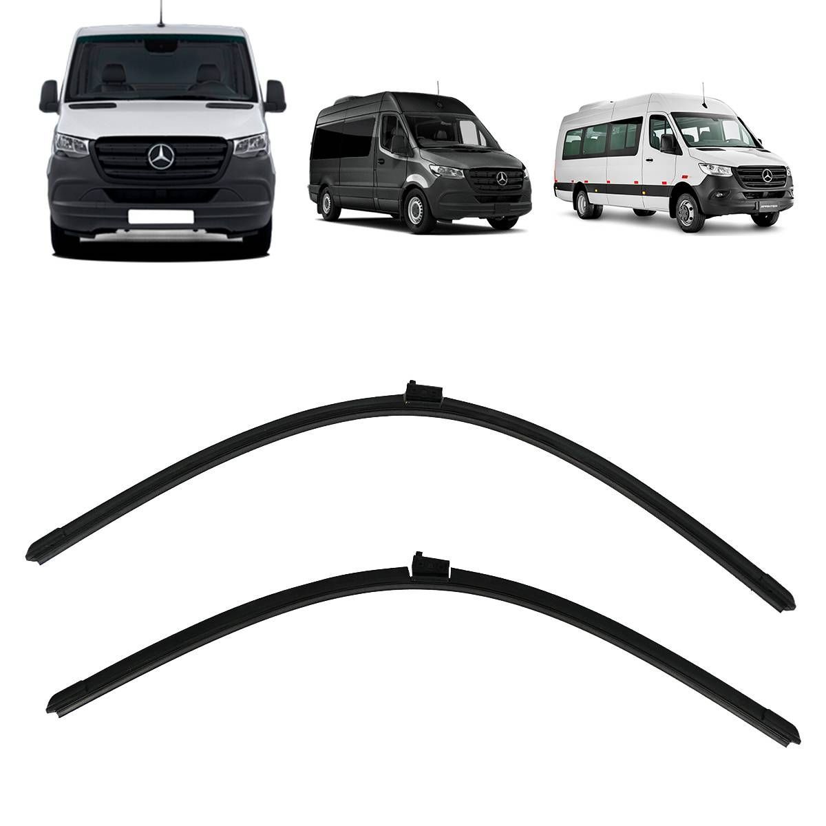 PALHETA LIMPADOR SPRINTER 24 POL LADO PASSAGEIRO - FBE24