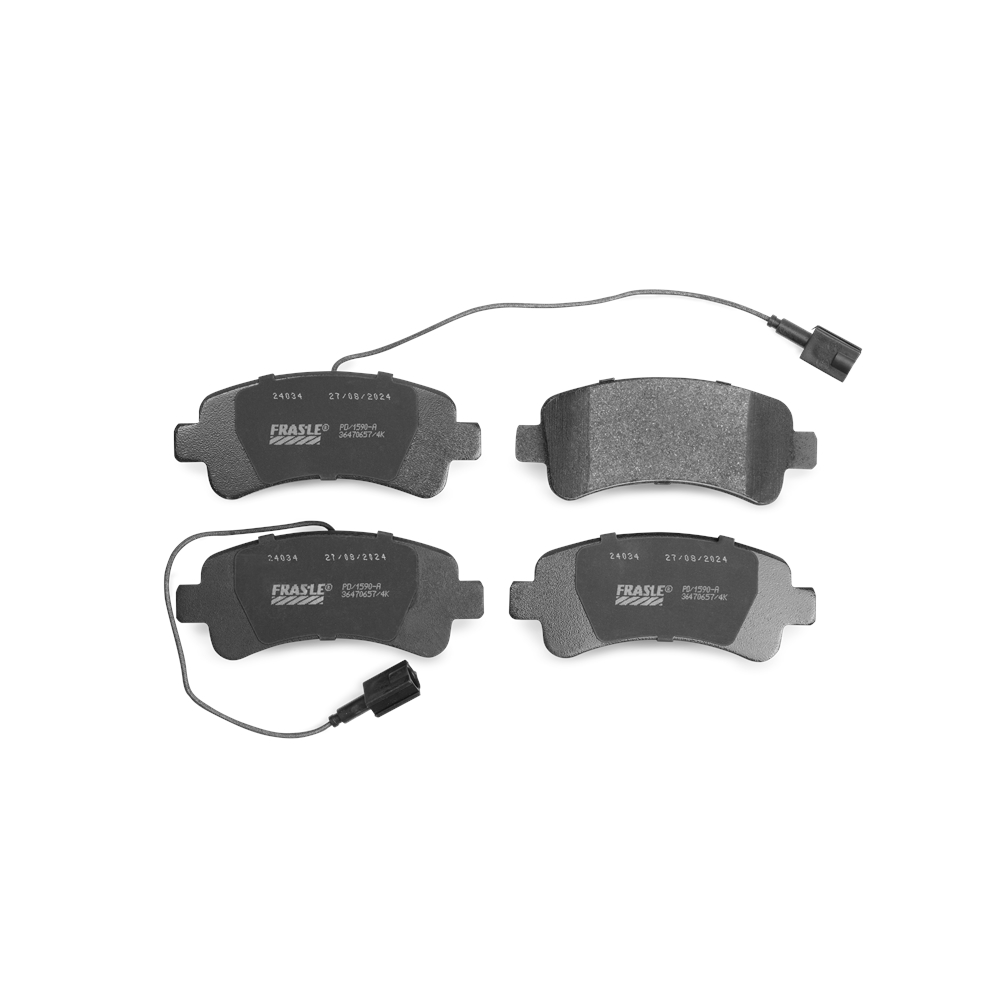 PASTILHA FREIO TRASEIRO P-1590-A (PF-736) - P1590A