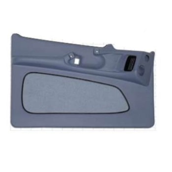 FORRO PORTA LD MEDALHAO CINZA VINIL - 6967201470