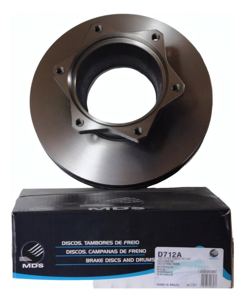 DISCO FREIO TRASEIRO MBB 712/914 - BD4728