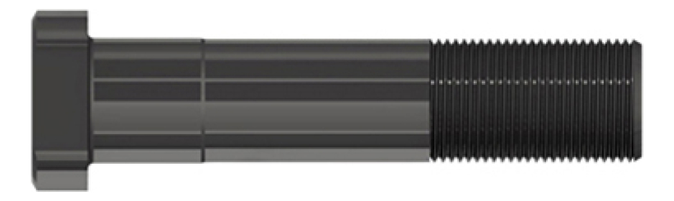 PARAFUSO RODA DIANT COMPLETO RECARTILHADO 22X1,5X72 CH27 - 3174010571-99