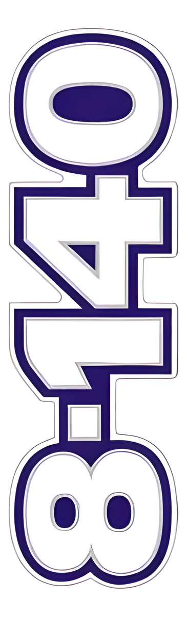 EMBLEMA FRONTAL AZUL 8.140 - TAT853751