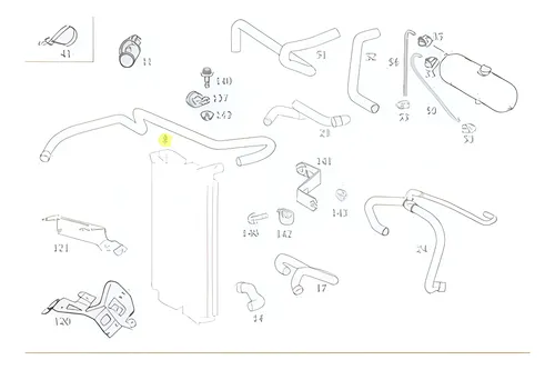 MANGUEIRA RADIADOR - 6345011882