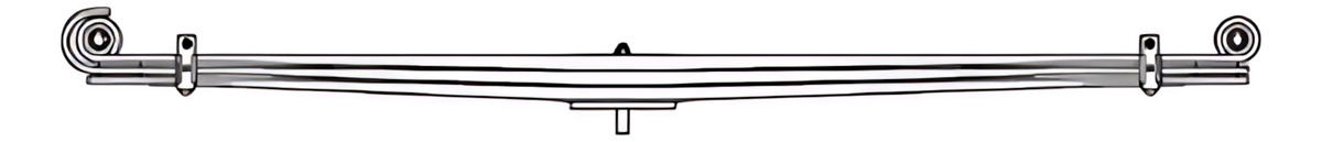 SEGUNGA MOLA DIANT C FURO PASTILHA MA8,5T-7,5TDX W8 (KAG1100602) - KAG1100602