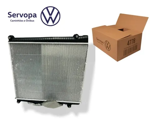 RADIADOR DE �GUA COM PEQUENO AMASSADO NA LATERAL - 23B121251E