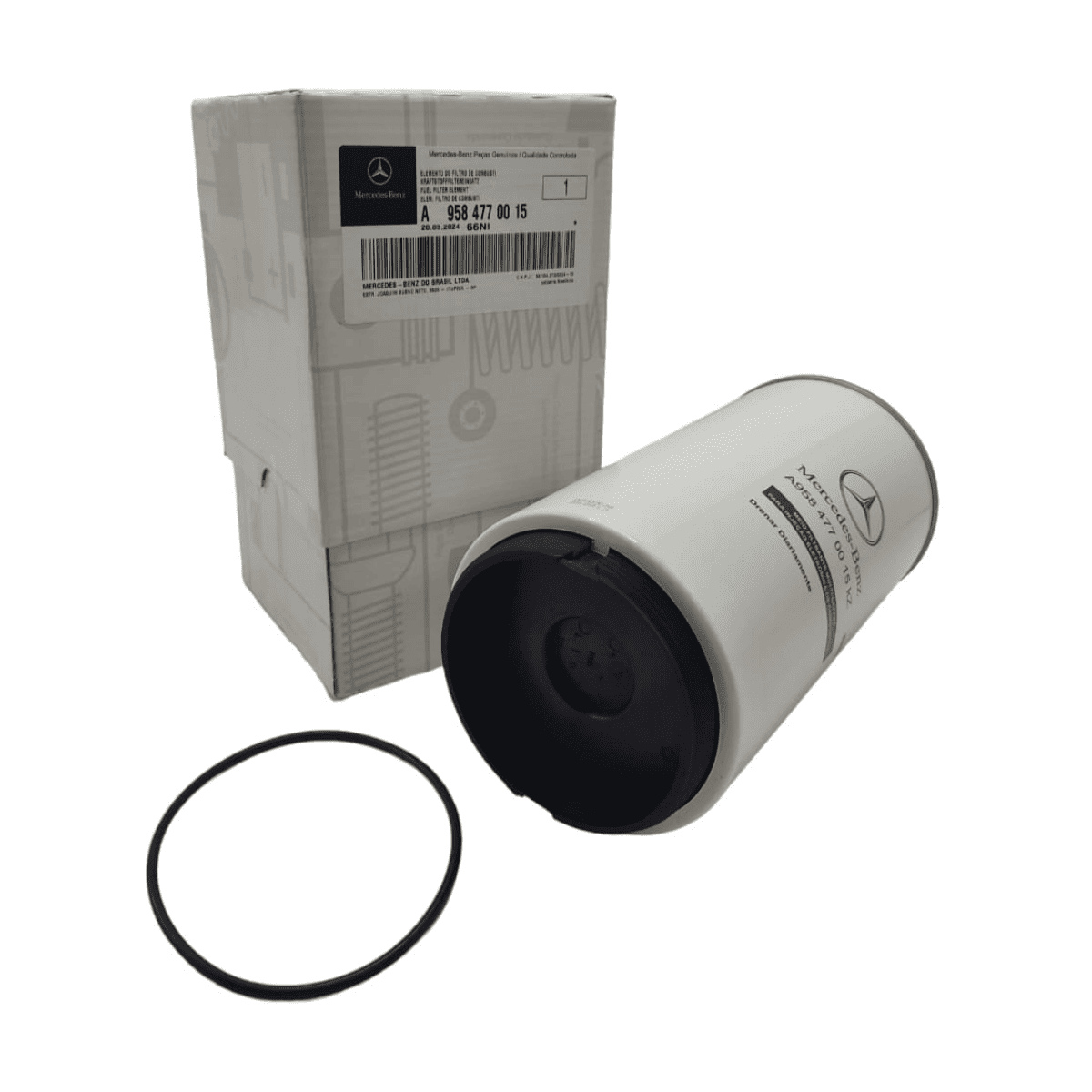 KIT FILTROS COMBUSTIVEL LUBRIFICANTE MB OM457LA OM460LA - WKP721